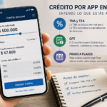 Crédito a través de app: TAE, CFT y pagos a plazos, ¿cómo funciona en Argentina?