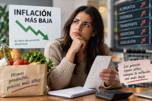 Inflación en descenso: ¿por qué tu bolsillo sigue sin notarlo?